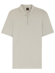 πόλο με κοντά μανίκια boss passerzip 10256683 50537507 |