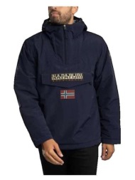 παρκά napapijri parka rainforest winter 3 avec capuche ajustable bleu |