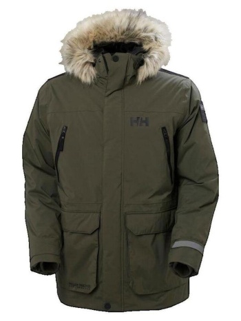 παρκά helly hansen parka reine verte avec capuche |