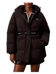 χοντρό μπουφάν calvin klein jeans doudoune belted midweight puf ceinturée |