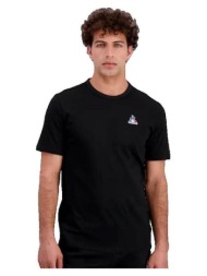 t-shirt με κοντά μανίκια le coq sportif t-shirt essentiel n1 noir |