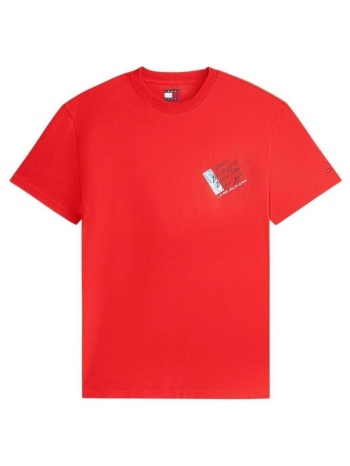 t-shirt με κοντά μανίκια tommy hilfiger dm0dm22533 xl8 |