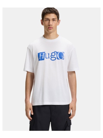 t-shirt με κοντά μανίκια hugo 10258299 nugix |