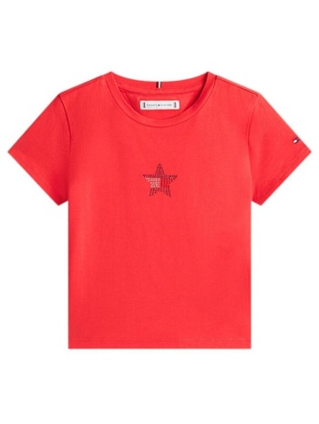 t-shirt με κοντά μανίκια tommy hilfiger kg0kg09097 xk3 |