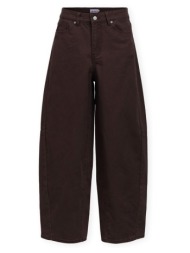 φαρδιά τζιν object moji elsa jeans - seal brown |