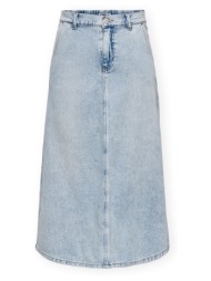 μίντι φούστες only noos mindy skirt - light blue |