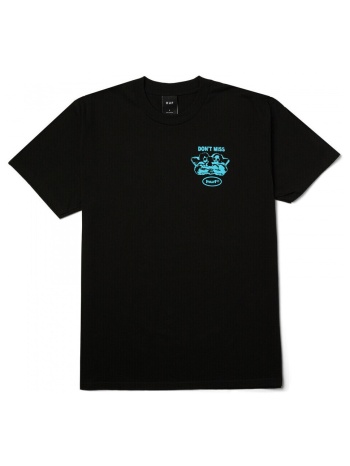 t-shirt με κοντά μανίκια huf t-shirt after midnight ss |
