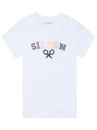 t-shirt με κοντά μανίκια silbon ss263020401532 |