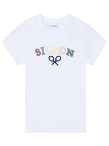t-shirt με κοντά μανίκια silbon ss263020401532 |