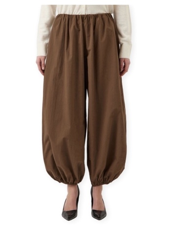 παντελόνα y.a.s yas billo balloon trousers - teak |
