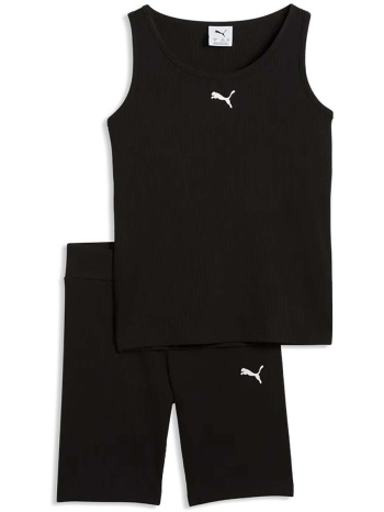 σετ από φόρμες puma ess elevated rib tank and short