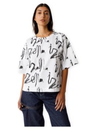 t-shirt με κοντά μανίκια skfk t-shirt bidatz-gots - script |