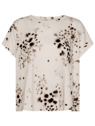 t-shirt με κοντά μανίκια deha allover flamme` t-shirt |