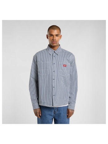πουκάμισο με μακριά μανίκια dickies hickory work shirt ls |