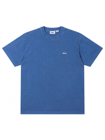 t-shirt με κοντά μανίκια obey lowercase pigment tee ss |