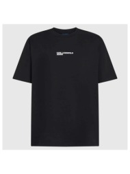 t-shirt με κοντά μανίκια karl lagerfeld camisetas hombre modèle reg back frame tee |