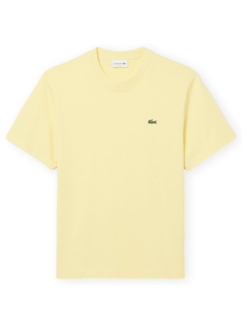 t-shirt με κοντά μανίκια lacoste classic fit t-shirt th7318