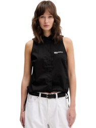 πουκάμισα karl lagerfeld klj sleeveless blouse b2w11020 |