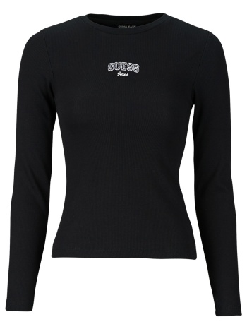μπλουζάκια με μακριά μανίκια guess gj ls cn embro slim
