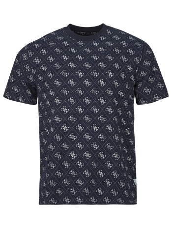 t-shirt με κοντά μανίκια guess cn ss jacquard 4g knit top σε προσφορά