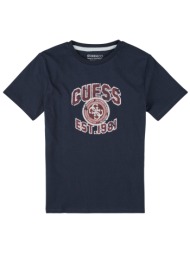 t-shirt με κοντά μανίκια guess organic cotton jersey