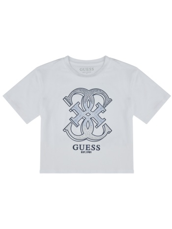 t-shirt με κοντά μανίκια guess organic cotton stretch