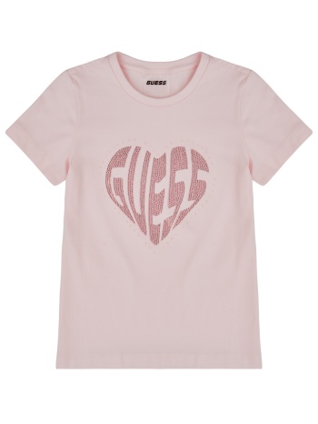 t-shirt με κοντά μανίκια guess shirt minime