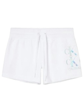 shorts & βερμούδες calvin klein jeans logo knit |