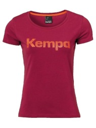 t-shirts & polos kempa t-shirt graphic rouge |