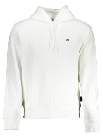 t-shirt με κουκούλα napapijri sweat à capuche balis blanc |