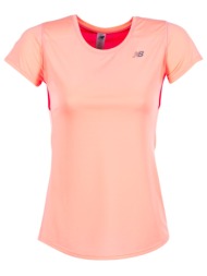 t-shirt με κοντά μανίκια new balance - |