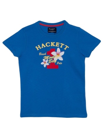 t-shirt με κοντά μανίκια hackett hk500152-545 |