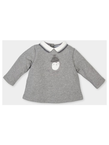 πουλόβερ tutto piccolo 3810w17-gris |