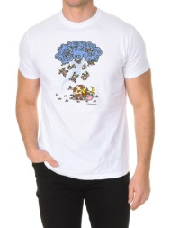 t-shirt με κοντά μανίκια kukuxumusu zurrunbilo-white |