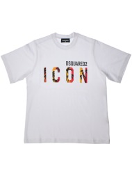 t-shirt με κοντά μανίκια dsquared dq1710d0-0mmdq-100 |