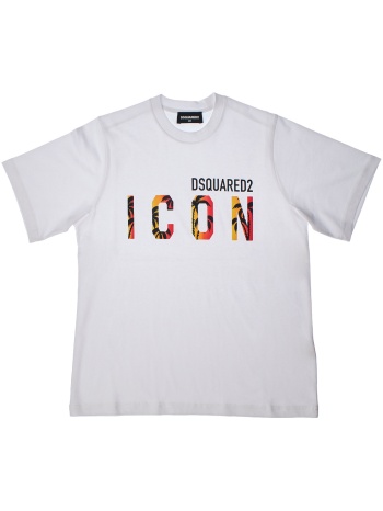 t-shirt με κοντά μανίκια dsquared dq1710d0-0mmdq-100 |