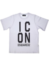 t-shirt με κοντά μανίκια dsquared dq2036d0-0mvdq-100 |