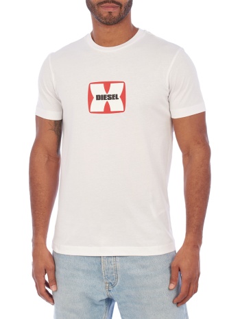 t-shirt με κοντά μανίκια diesel a03848-80grai-ai100 |