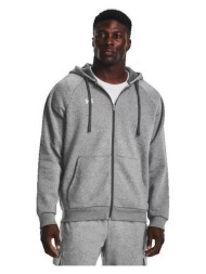 t-shirt με κουκούλα under armour sweat polaire ua rival |