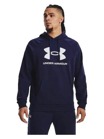 t-shirt με κουκούλα under armour sweat-shirt ua rival en