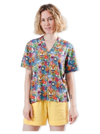μπλούζα brava fabrics asis percales shirt - tuttifrutti |