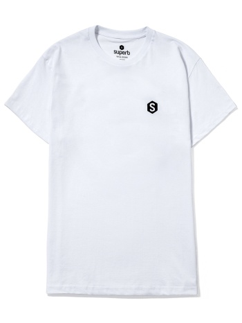 t-shirt με κοντά μανίκια superb 1982 3500-white |