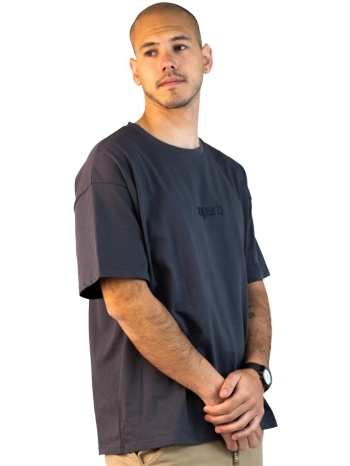 t-shirt με κοντά μανίκια superb 1982 3900-gunmetal |