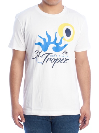 t-shirt με κοντά μανίκια la martina ymr317-js395-00001 |