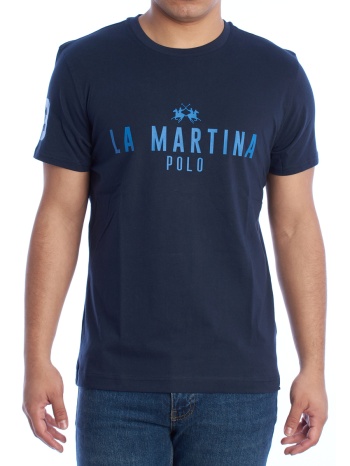 t-shirt με κοντά μανίκια la martina ymr322-js206-07017 |
