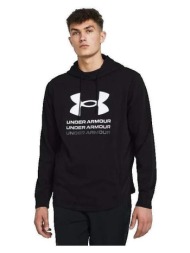 t-shirt με κουκούλα under armour sweat ua rival terry |