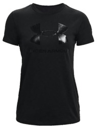 t-shirt με κοντά μανίκια under armour logo rival d`ua |