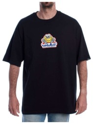 t-shirt με κοντά μανίκια vans vn000ku1blk1-black |