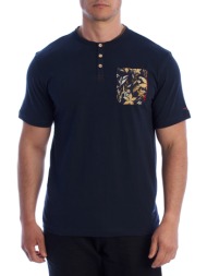 t-shirt με κοντά μανίκια inmyhood hs24mts09-navy |