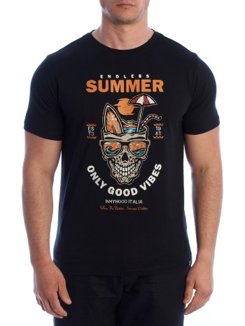 t-shirt με κοντά μανίκια inmyhood hs24mts20-b-black |